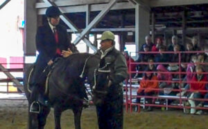 2011 horse expo demo horse and rider team